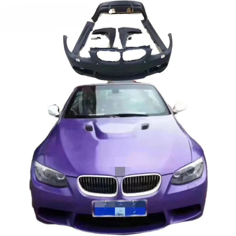 Car Bumper Modified to M3 Style Body Kit for Old Style 3 Series E92/e93 Front Rear Bumper Fenders Side Skirts
Car Bumper Modified to M3 Style Body Kit for Old Style 3 Series E92/e93 Front Rear Bumper Fenders Side Skirts