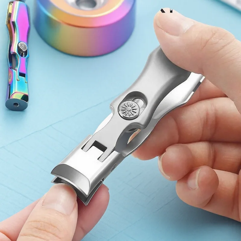 KISMIS Portable Ultra Sharp Nail Clippers Steel Wide Jaw Anti Splash Fingernail Cutter Manicure Tool for Toenails & Fingernails
KISMIS Portable Ultra Sharp Nail Clippers Steel Wide Jaw Anti Splash Fingernail Cutter Manicure Tool for Toenails & Fingernails
