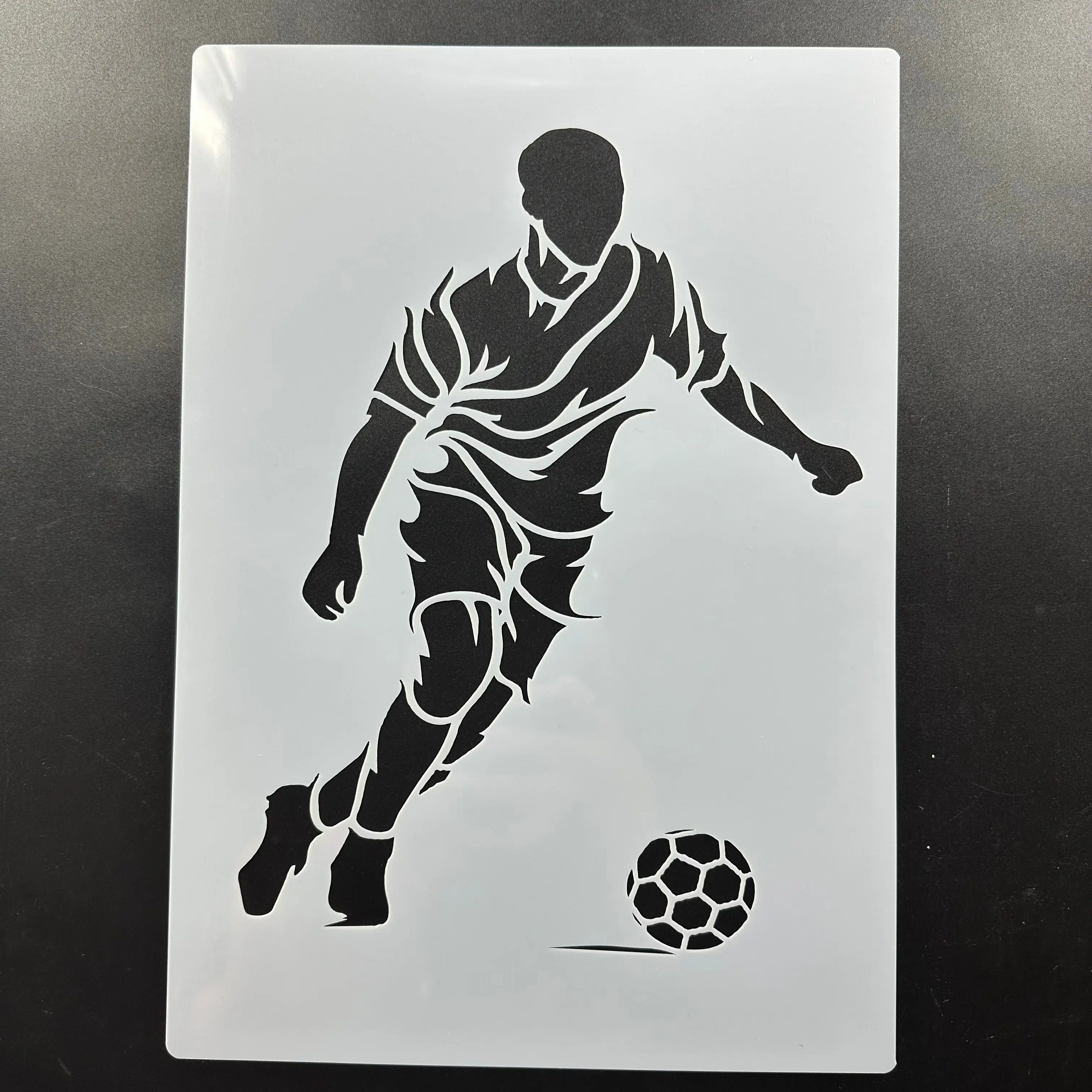 A4 29 *21cm DIY Stencils wall Painting Scrapbook Coloring Embossing Album Decorative Paper Card Template wall Footballers
A4 29 *21cm DIY Stencils wall Painting Scrapbook Coloring Embossing Album Decorative Paper Card Template wall Footballers