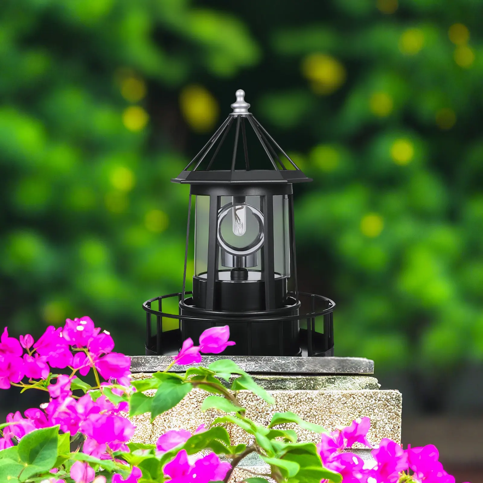 Rotating Solar Lights Sturdy Iron Decor Outdoor Garden Night Safety Beautification Solar Powered Lamp
Rotating Solar Lights Sturdy Iron Decor Outdoor Garden Night Safety Beautification Solar Powered Lamp