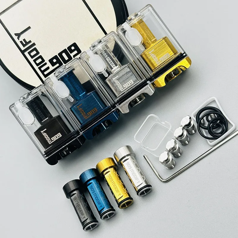 Vape 909 Modify Xtra RBA с штифтами воздушного потока 2,0/2,5/3,0/3,5/4,0 мм и прозрачным ПК chambe для Boro или dotAIO Mod
Vape 909 Modify Xtra RBA с штифтами воздушного потока 2,0/2,5/3,0/3,5/4,0 мм и прозрачным ПК chambe для Boro или dotAIO Mod