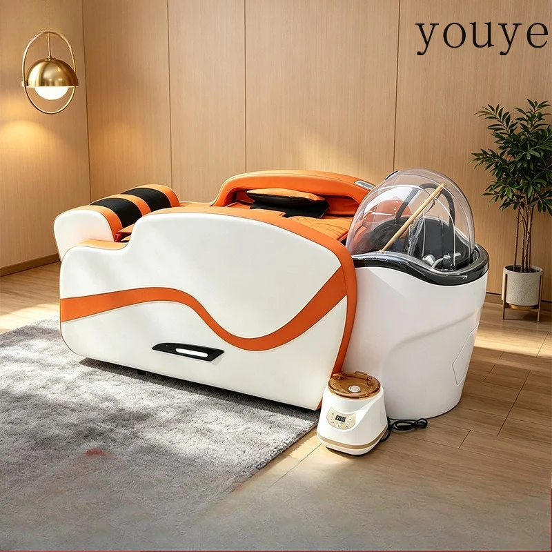Electric massage shampoo bed Beauty salon Hair therapy Fumigation water circulation Barber shop Special shampoo massage
Electric massage shampoo bed Beauty salon Hair therapy Fumigation water circulation Barber shop Special shampoo massage