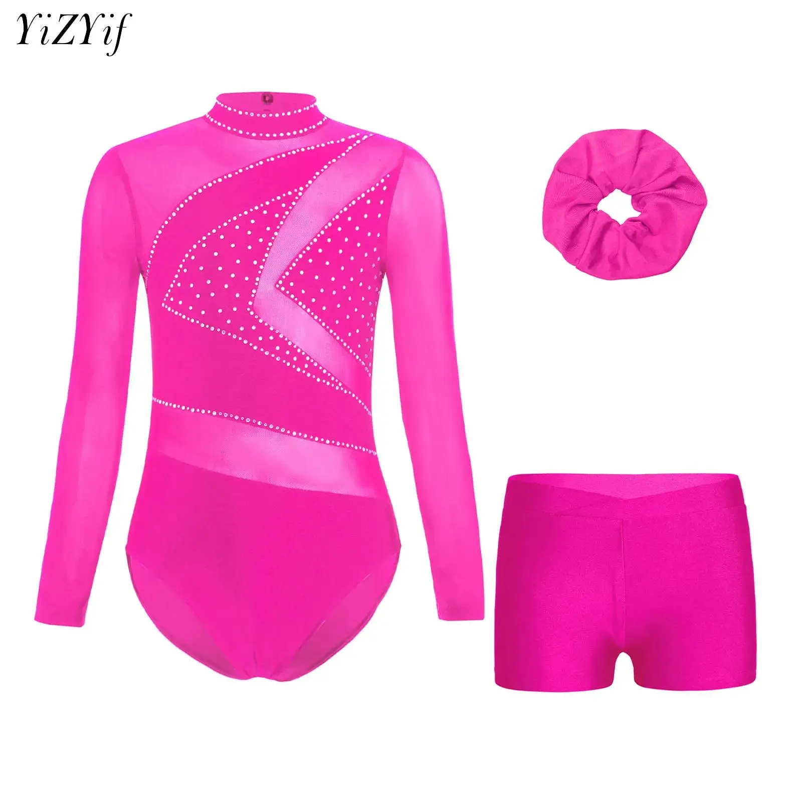 Dance Ballet Girls Leotard With Body Shorts Hair Band Set Long Sleeve Workout Outfits Bodysuit Gymnastics Clothes for Girls
Dance Ballet Girls Leotard With Body Shorts Hair Band Set Long Sleeve Workout Outfits Bodysuit Gymnastics Clothes for Girls