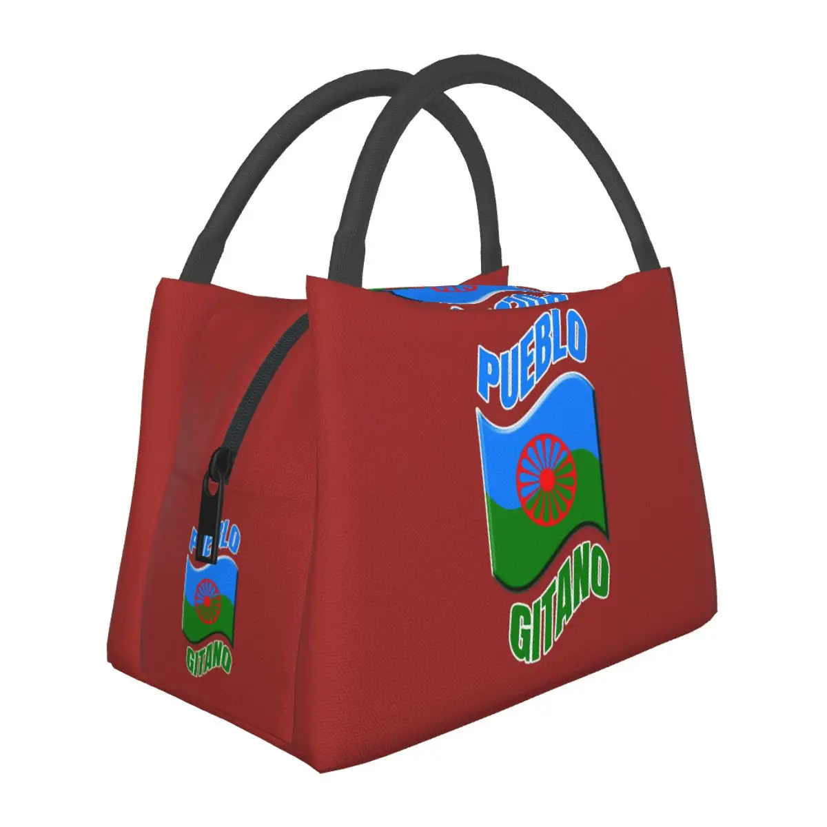 Gypsy Flag Romani People Insulated Lunch Bag for Women Picnic Storage Food Boxes Container Cooler Thermal Lunch Box Tote
Gypsy Flag Romani People Insulated Lunch Bag for Women Picnic Storage Food Boxes Container Cooler Thermal Lunch Box Tote