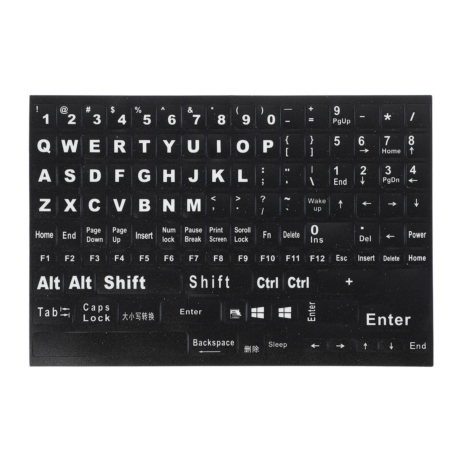 Keyboard Stickers English Alphabet Replacement for PC Laptop Language Letter Accessories Universal Fit All Models
Keyboard Stickers English Alphabet Replacement for PC Laptop Language Letter Accessories Universal Fit All Models