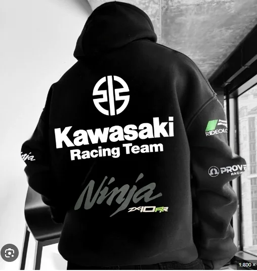 2025 New Spring and Autumn Kawasaki Ninja ZX-10R Men's New Hoodie Women's Casual Fashion Pullover Couple Street Sports Coat
2025 New Spring and Autumn Kawasaki Ninja ZX-10R Men's New Hoodie Women's Casual Fashion Pullover Couple Street Sports Coat