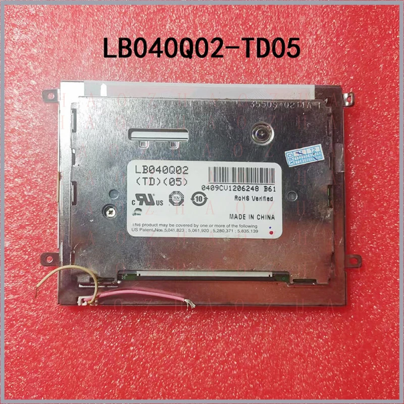 L+ for industrial LCD display monitor 320*240 LB040Q02-TD05 4-Inch for LG.Philips
L+ for industrial LCD display monitor 320*240 LB040Q02-TD05 4-Inch for LG.Philips