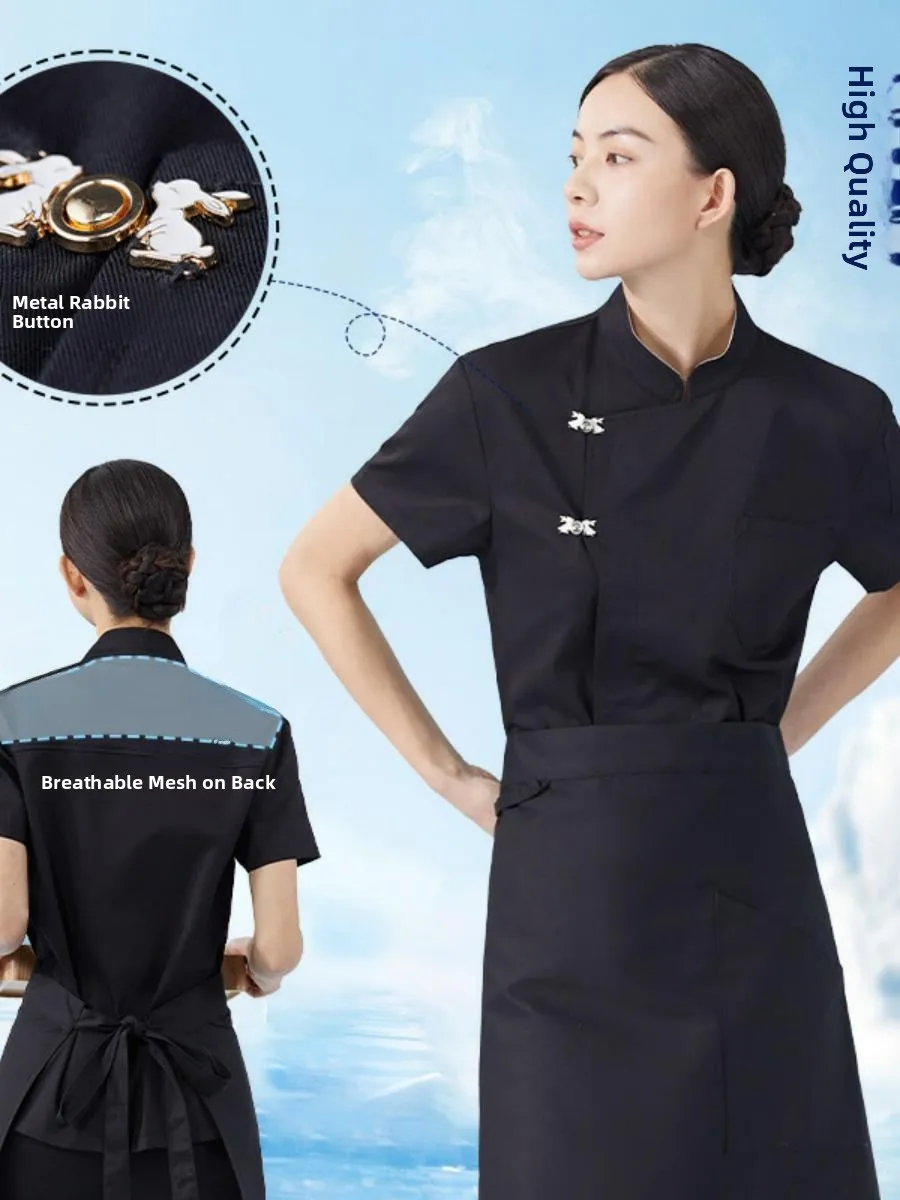 ort Sve Chef Work orms for Men And Women Hotel Restaurant Kitchen Baking Ceteria M Fem Sle Summer Clothes
ort Sve Chef Work orms for Men And Women Hotel Restaurant Kitchen Baking Ceteria M Fem Sle Summer Clothes