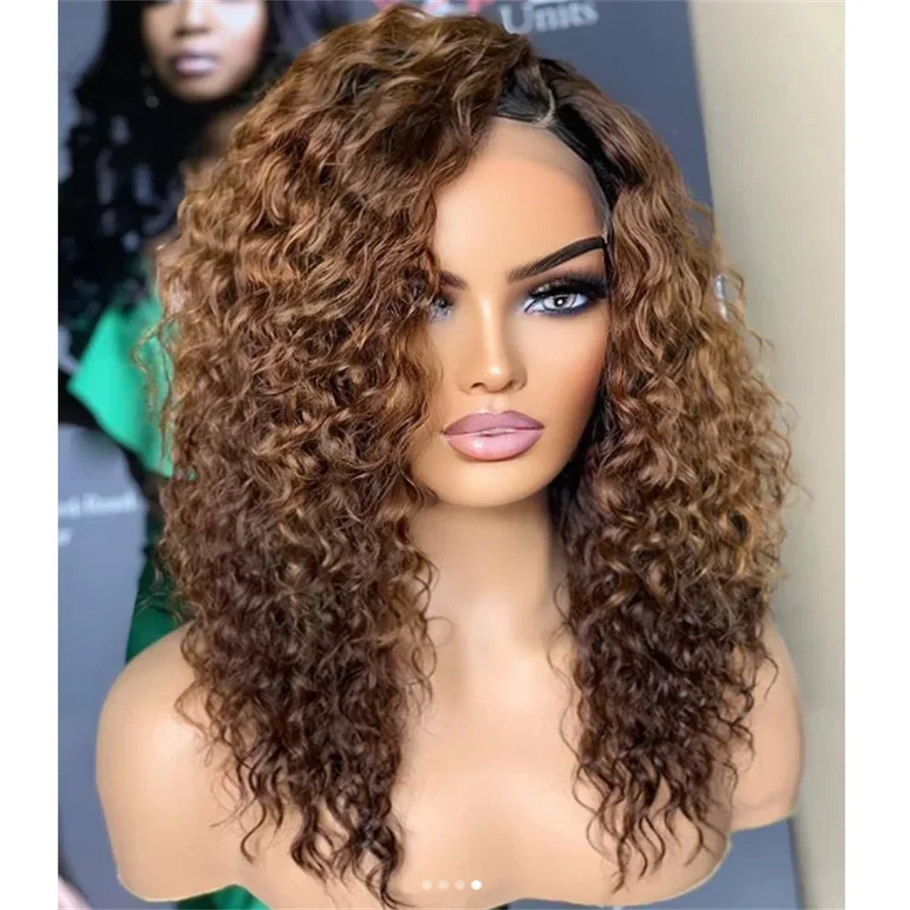 Long Soft 26Inch Kinky Curly Ombre Brown 180 Density Lace Front Wig For Women With Baby Hair Synthetic Preplucked Glueless Daily
Long Soft 26Inch Kinky Curly Ombre Brown 180 Density Lace Front Wig For Women With Baby Hair Synthetic Preplucked Glueless Daily