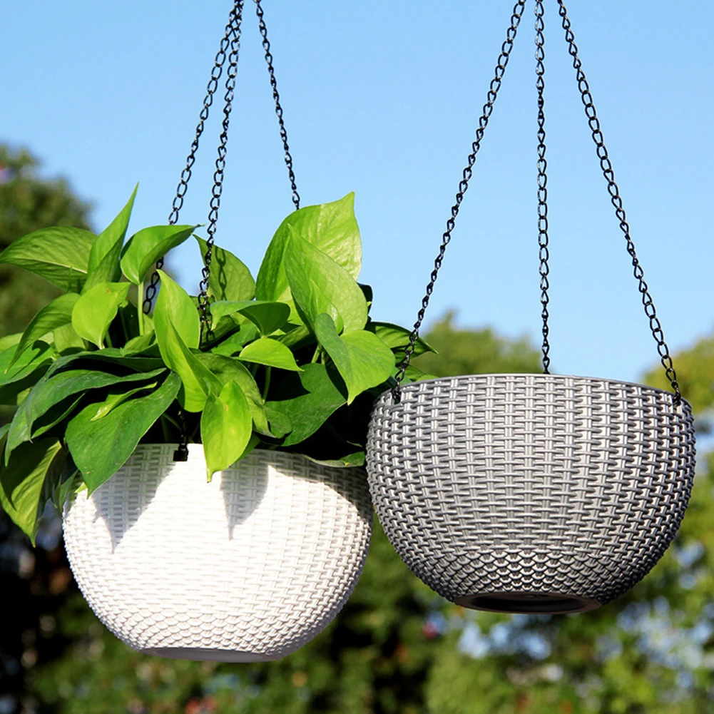 Indoor Plant Display Hanging Basket Pot Chain Hanging Pot Heavy Duty Chain Hanger Pot Drainage For Water Control
Indoor Plant Display Hanging Basket Pot Chain Hanging Pot Heavy Duty Chain Hanger Pot Drainage For Water Control