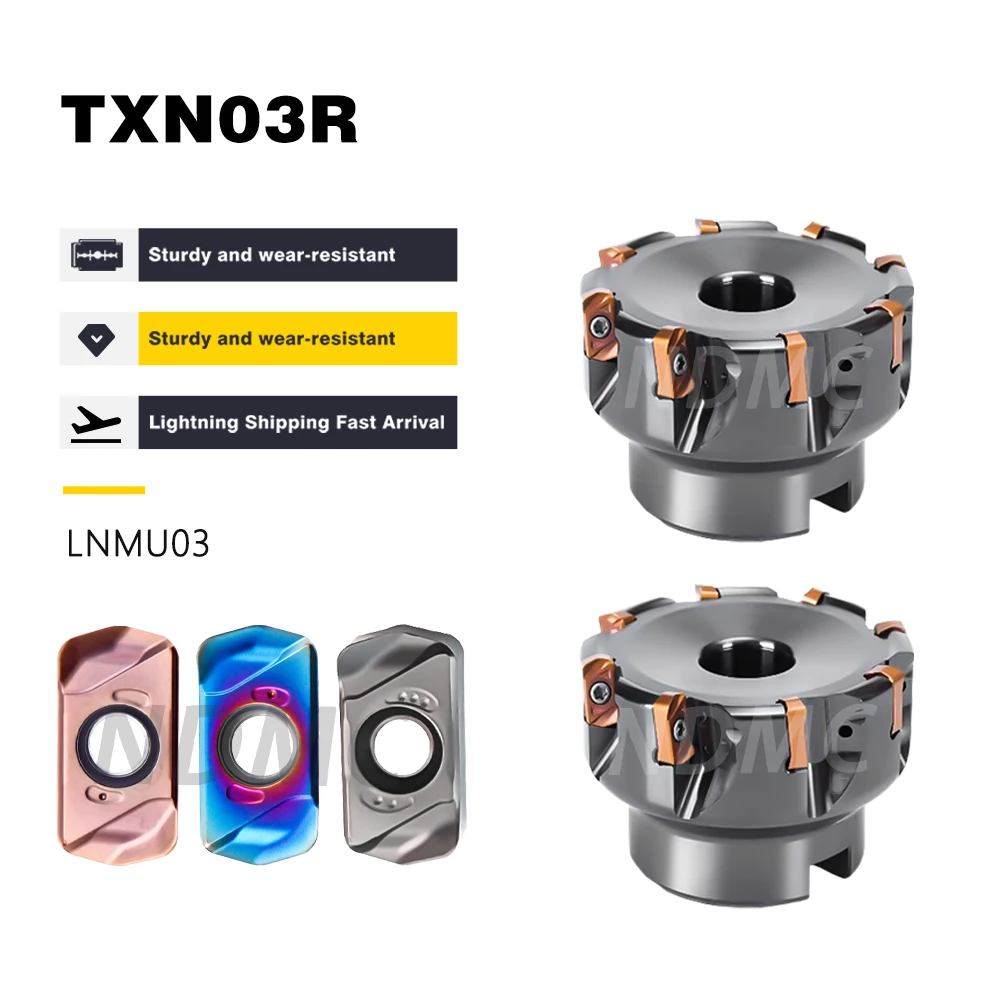 Fast Forward To Milling Cutter Heads TXN03R TXN03R035M160E06 TXN03R100M320E12 CNC Lathe Alloy Milling Cutter Insert LNMU0303ZER
Fast Forward To Milling Cutter Heads TXN03R TXN03R035M160E06 TXN03R100M320E12 CNC Lathe Alloy Milling Cutter Insert LNMU0303ZER