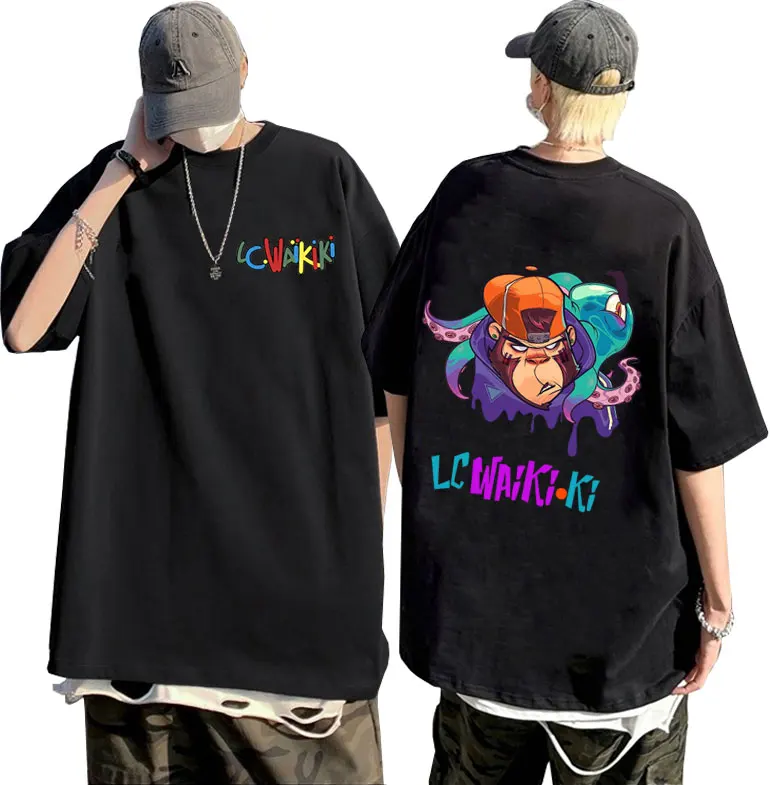 Colorful Lc Waikiki Monkey T-shirt Summer Male High Quality Pure Cotton Tshirt Funny Men Women Fashion Oversized Streetwear Tees
Colorful Lc Waikiki Monkey T-shirt Summer Male High Quality Pure Cotton Tshirt Funny Men Women Fashion Oversized Streetwear Tees