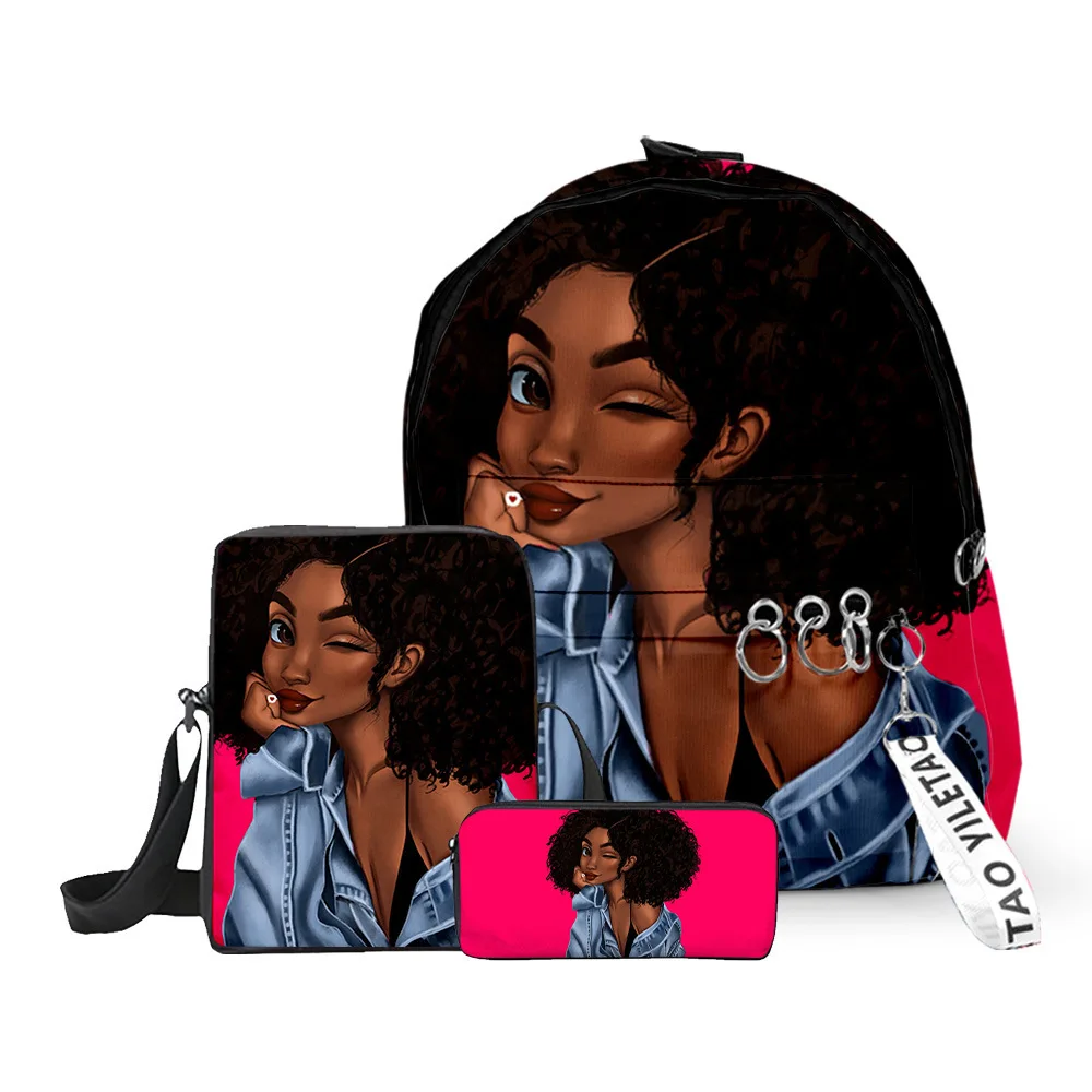 Luxury Popular Funny African girl 3D Print 3pcs/Set pupil School Bags Laptop Daypack Backpack Inclined shoulder bag Pencil Case
Luxury Popular Funny African girl 3D Print 3pcs/Set pupil School Bags Laptop Daypack Backpack Inclined shoulder bag Pencil Case