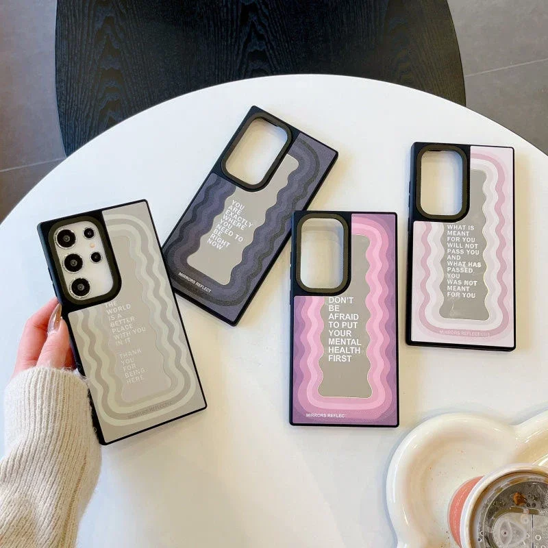 Wave Mirror Surface Black Border Magnetic Case for Samsung Galaxy S23 S24 S25 Ultra S25U S25 Plus Cover Case
Wave Mirror Surface Black Border Magnetic Case for Samsung Galaxy S23 S24 S25 Ultra S25U S25 Plus Cover Case