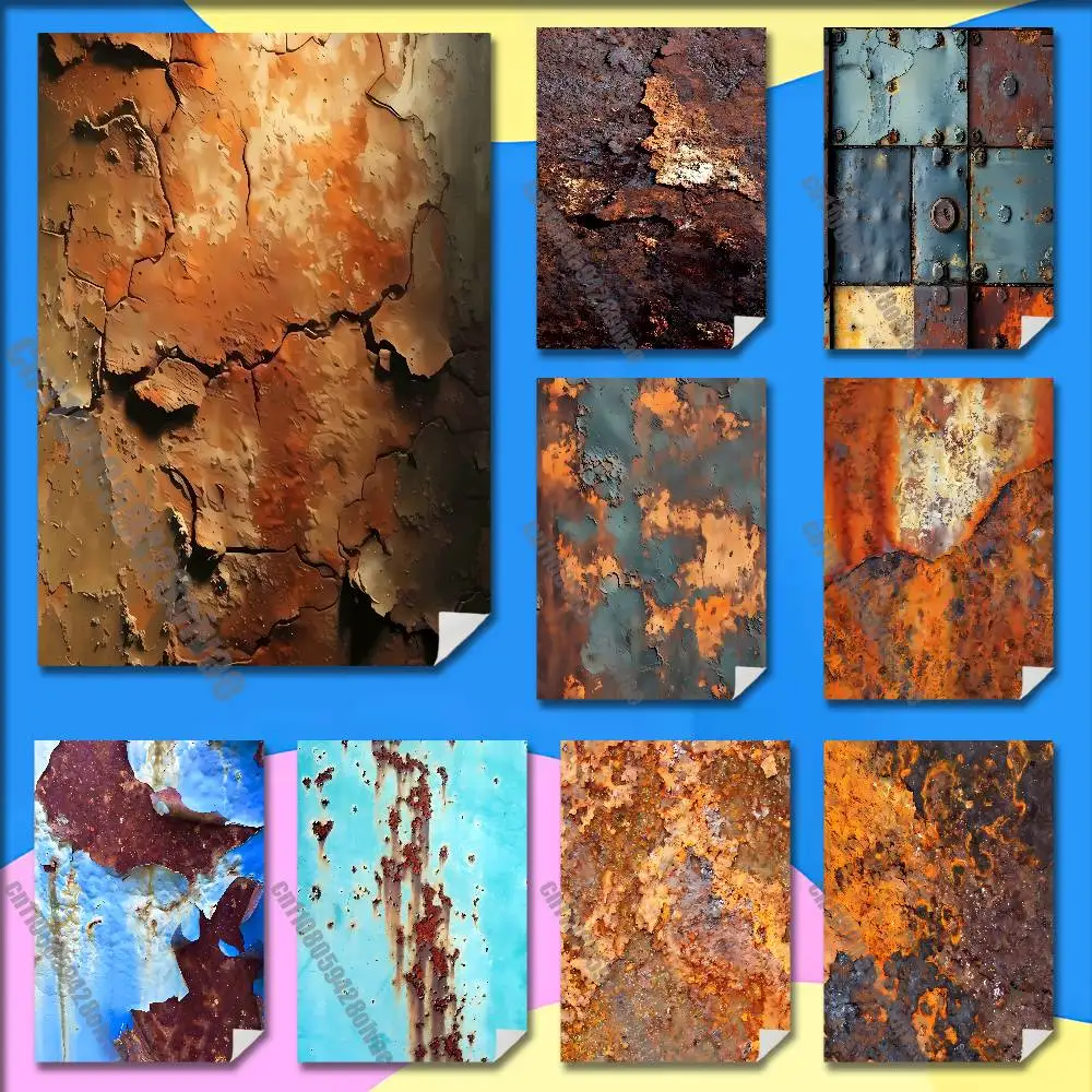 Retro Industrial Style Rusty Poster Wall Murals For Home 21x30cm Self-adhesive Decoration Sticker Playbill Cover
Retro Industrial Style Rusty Poster Wall Murals For Home 21x30cm Self-adhesive Decoration Sticker Playbill Cover