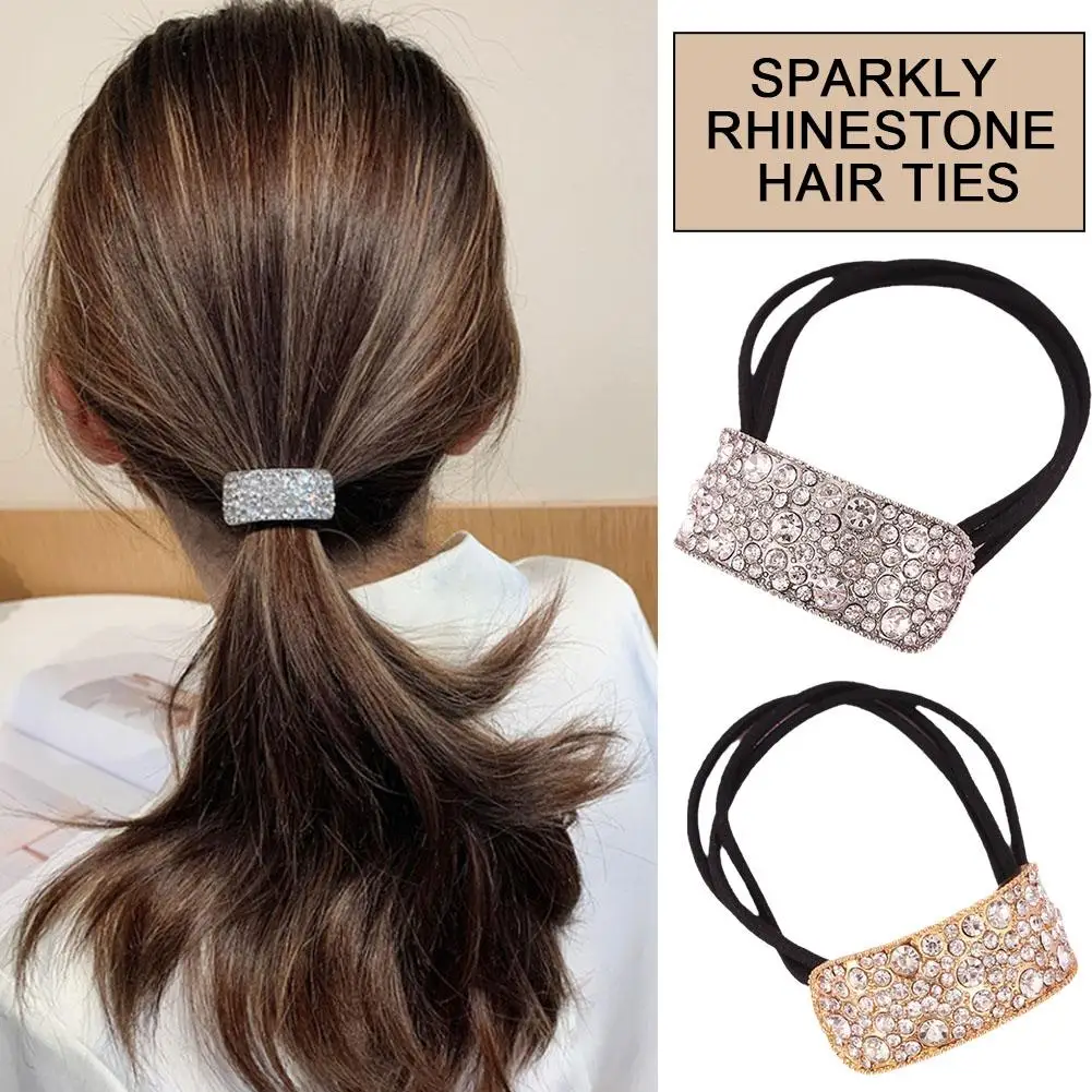 1PCS Square Rhinestone Elastic Hair Bands Hair Accessories Ties Crystal Korean Vintage Scrunchies Hair Upscale Full Sparkly H1E0
1PCS Square Rhinestone Elastic Hair Bands Hair Accessories Ties Crystal Korean Vintage Scrunchies Hair Upscale Full Sparkly H1E0