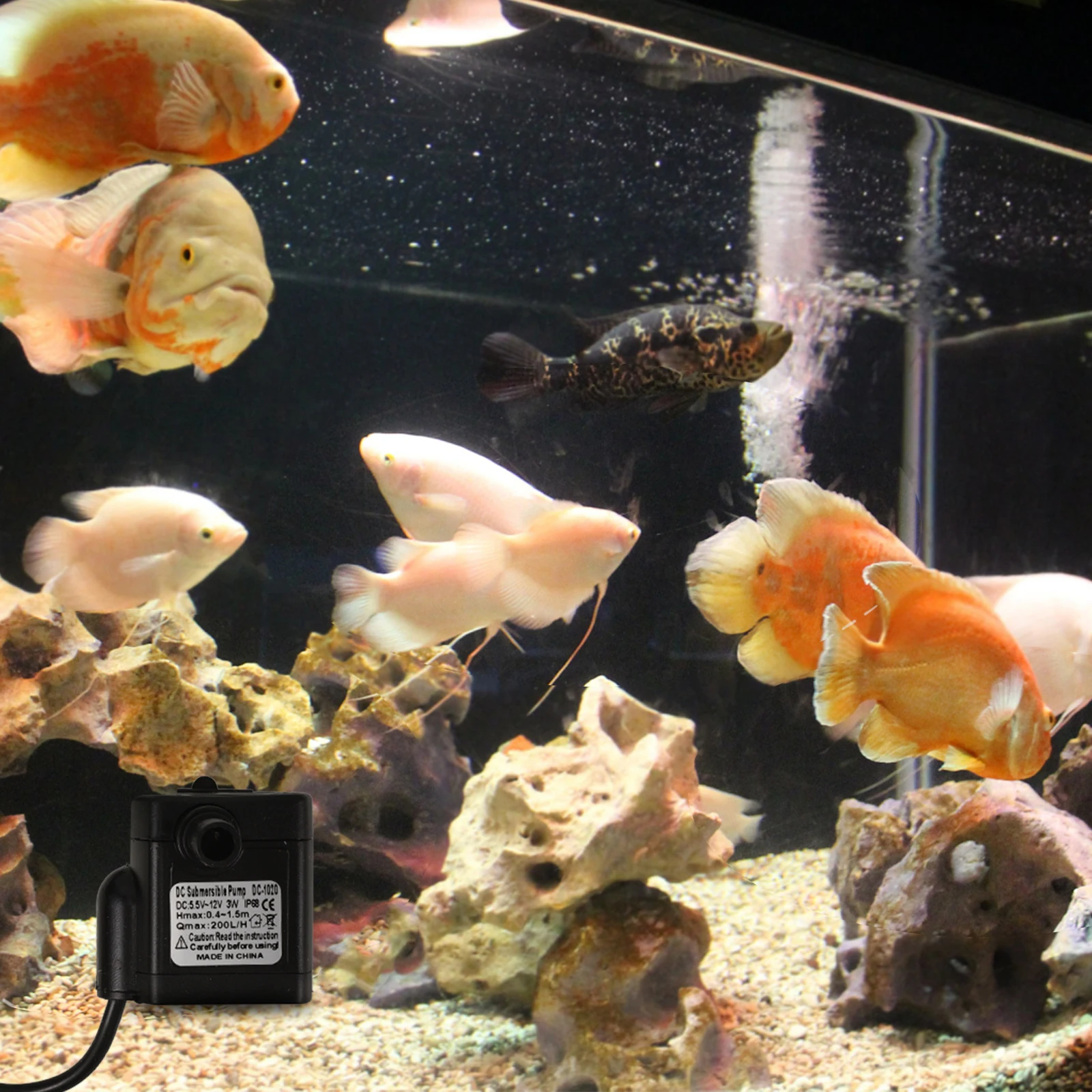 Submersible Water Mini Fountain for Fish Tank Pond Aquariums Outdoor Small DC Pond Pump Durable Plastic Efficient Silent
Submersible Water Mini Fountain for Fish Tank Pond Aquariums Outdoor Small DC Pond Pump Durable Plastic Efficient Silent