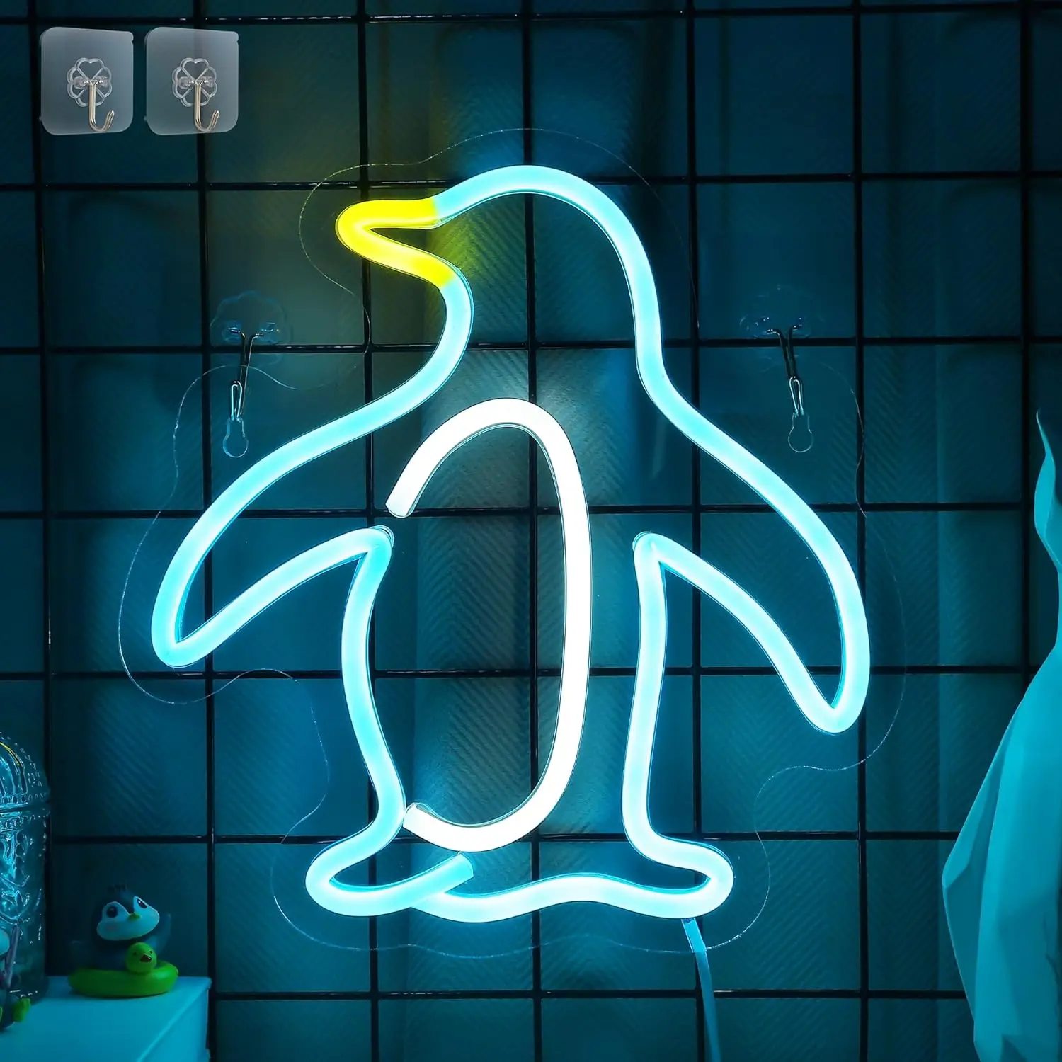Penguin Neon Sign for Wall Decor Special Animal Shape Unique Home Living Room Business Cafe Shop Bar Party Christmas Day Gift
Penguin Neon Sign for Wall Decor Special Animal Shape Unique Home Living Room Business Cafe Shop Bar Party Christmas Day Gift