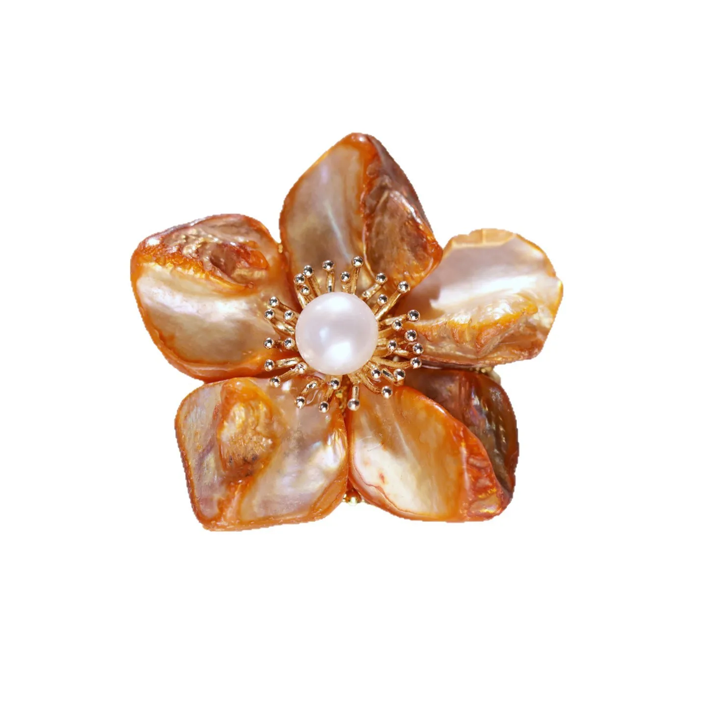 Vintage Natural Baroque Pearl Flower Brooch Pin High-end Medieval Jewelry
Vintage Natural Baroque Pearl Flower Brooch Pin High-end Medieval Jewelry