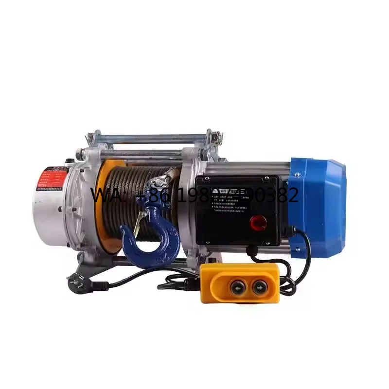 Portable 1T Wire Rope Winch Small Site Hoist Hot Selling Heavy Duty Lifting Equipment for Construction and Industrial Working
Portable 1T Wire Rope Winch Small Site Hoist Hot Selling Heavy Duty Lifting Equipment for Construction and Industrial Working