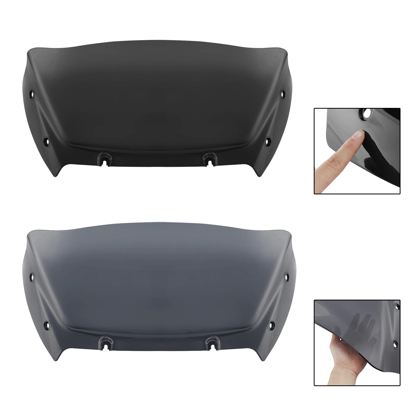 Topteng 9" Windshield WindScreen fit for Touring Street Glide CVO 117 121 2023-2024
Topteng 9" Windshield WindScreen fit for Touring Street Glide CVO 117 121 2023-2024
