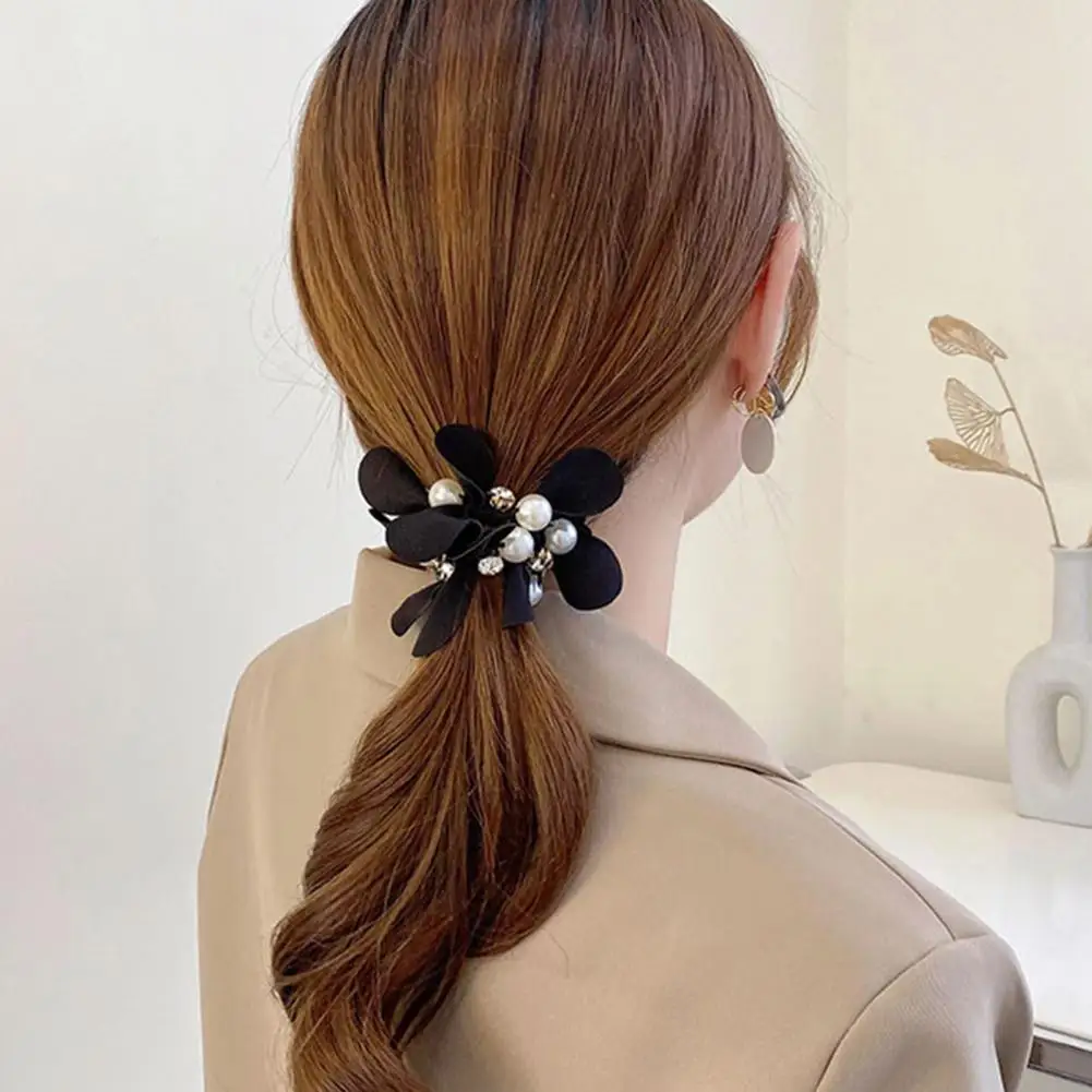 Hair Headband Elegant Beautiful Hair Ties Attractive Imitation Pearl Rhinestone Ponytail Petal Hairband Photography Supplies
Hair Headband Elegant Beautiful Hair Ties Attractive Imitation Pearl Rhinestone Ponytail Petal Hairband Photography Supplies