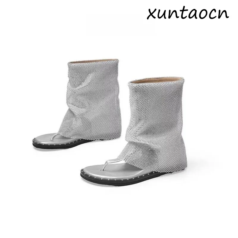 Women's High-Tube Breathable Leather Booties with Mesh Design Vintage Style Ankle Strap High Heels Fashionable And Comfortable
Women's High-Tube Breathable Leather Booties with Mesh Design Vintage Style Ankle Strap High Heels Fashionable And Comfortable