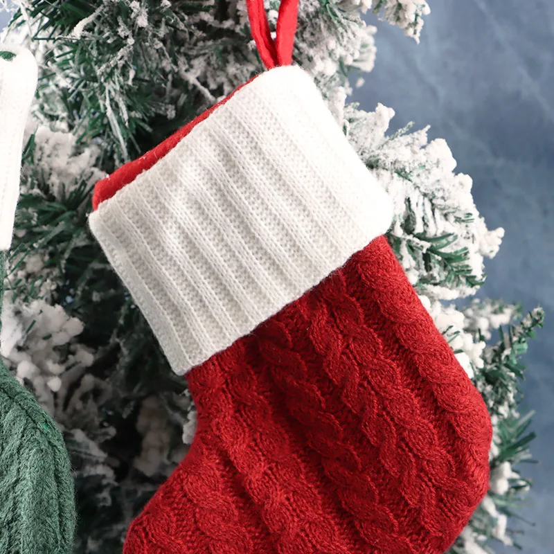 (1 Piece/pack) 19*14cm Christmas Knitted Socks Gift Decoration Home Socks Mini Socks Santa Claus Candy Gift Bag Christmas Tree
(1 Piece/pack) 19*14cm Christmas Knitted Socks Gift Decoration Home Socks Mini Socks Santa Claus Candy Gift Bag Christmas Tree
