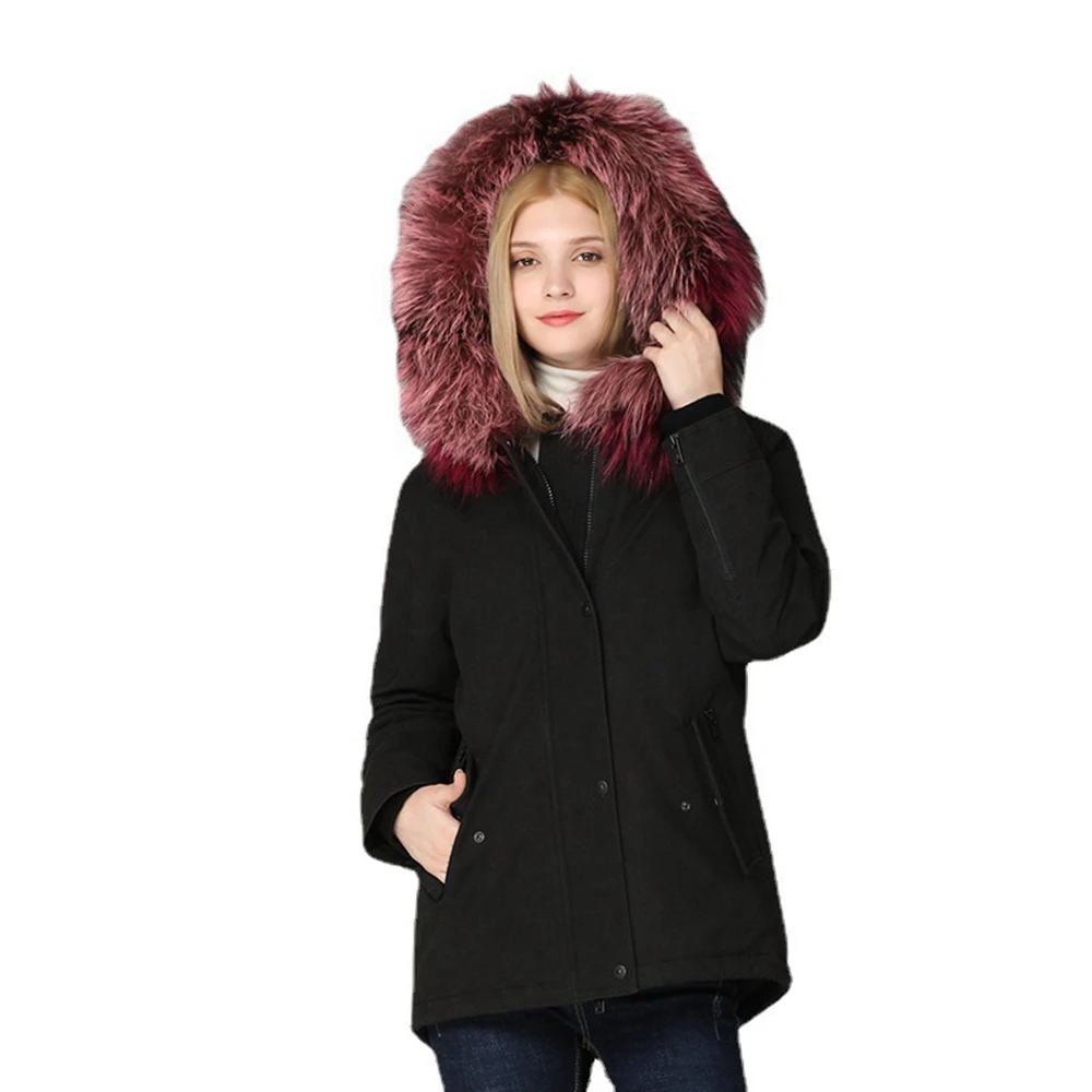 European Autumn Winter Women Parkas Down Coat Raccoon Fur Hoody Lady Warm Jacket Outwear LF2314HR
European Autumn Winter Women Parkas Down Coat Raccoon Fur Hoody Lady Warm Jacket Outwear LF2314HR