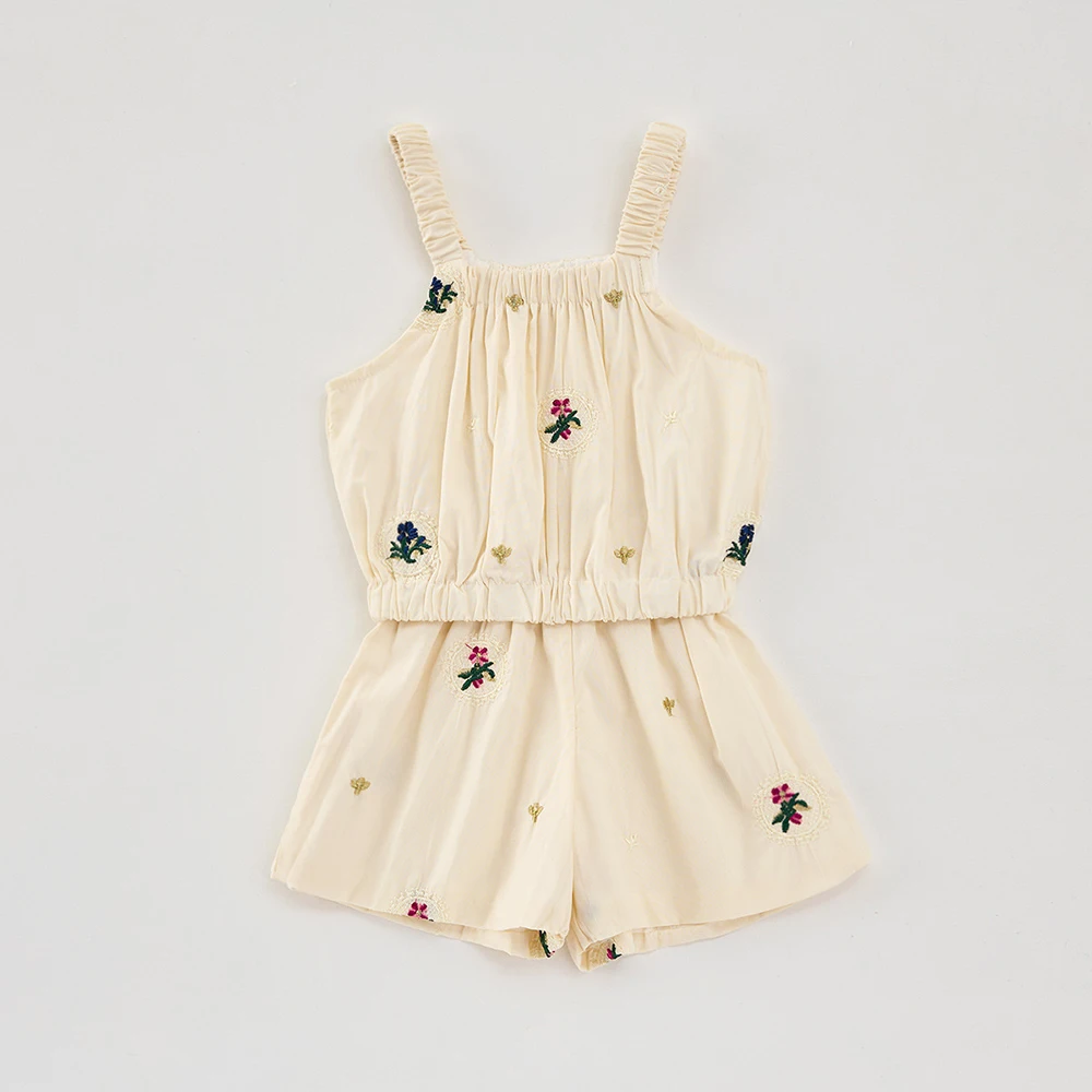 Korean Summer Girls' Camisole and Shorts 2Pcs Sets Baby Children's Embroidery Floral Vest Top Suit Infant Kid's Clothes Outfits
Korean Summer Girls' Camisole and Shorts 2Pcs Sets Baby Children's Embroidery Floral Vest Top Suit Infant Kid's Clothes Outfits