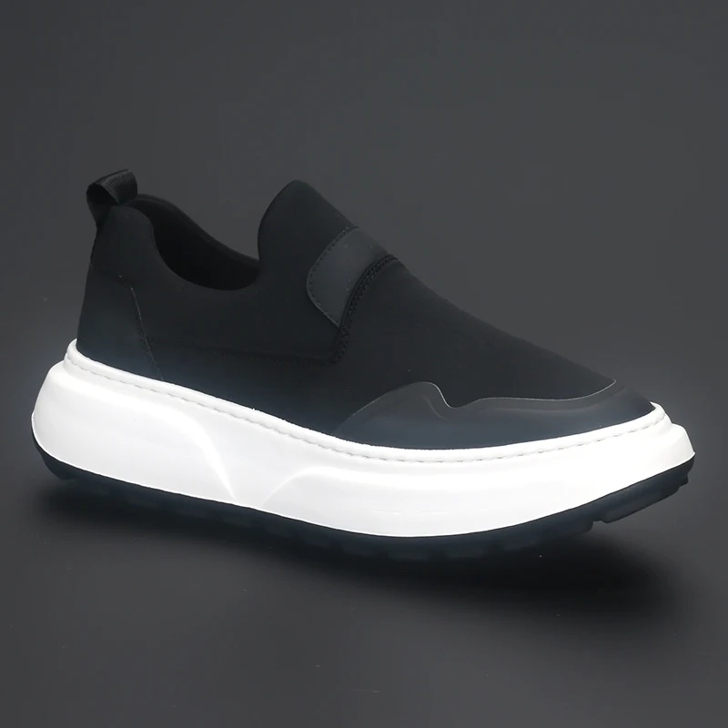 Korean Version of The New Men's Shoes Elastic Cloth Light Soft Sole Fashion with Low Top Board Shoes Lazy People a Slip-on Casua
Korean Version of The New Men's Shoes Elastic Cloth Light Soft Sole Fashion with Low Top Board Shoes Lazy People a Slip-on Casua