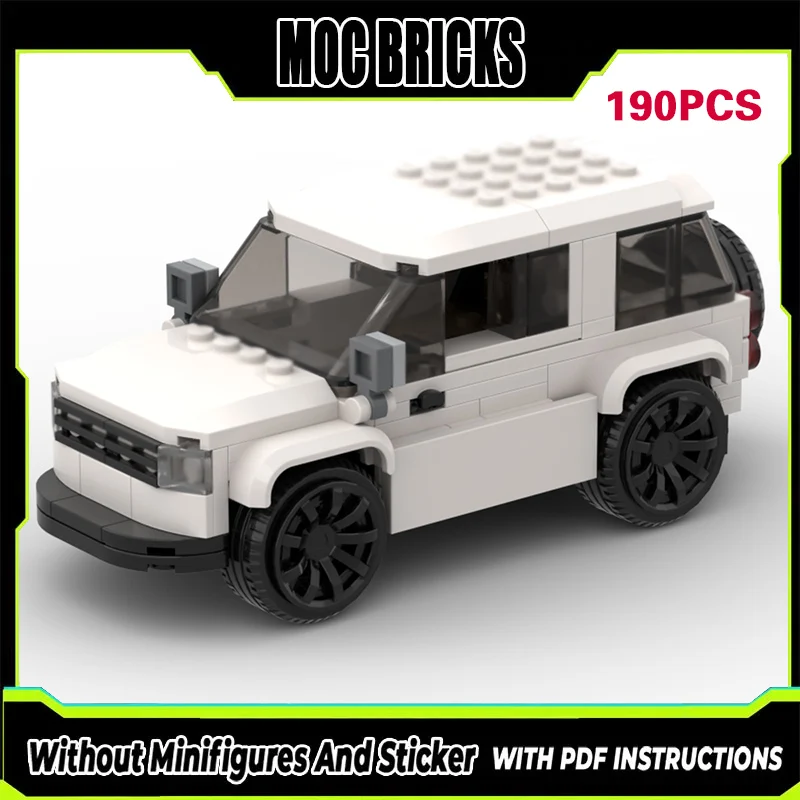 City Car Model MOC Building Bricks Four-Wheel Drive Off-Road Vehicle Modular Technology Gifts Holiday Assemble Children Toy Suit
City Car Model MOC Building Bricks Four-Wheel Drive Off-Road Vehicle Modular Technology Gifts Holiday Assemble Children Toy Suit