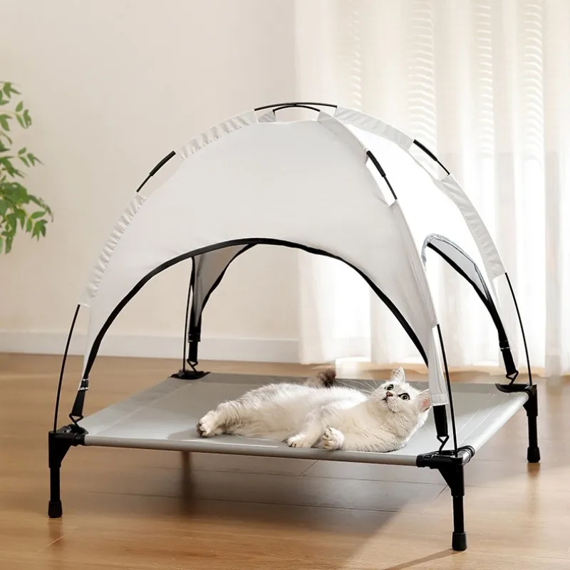 2026 New Summer Elevated Dog Bed Sun Protection Dog Tent Folding Camping Bed Cat Shelter Outdoor Removable Portable Puppy House
2026 New Summer Elevated Dog Bed Sun Protection Dog Tent Folding Camping Bed Cat Shelter Outdoor Removable Portable Puppy House