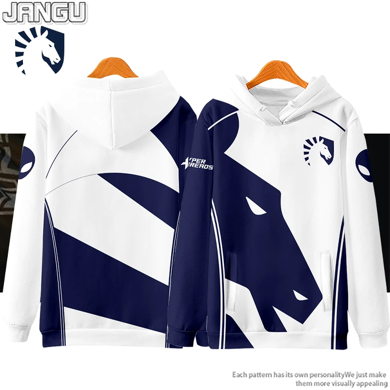 Loose Fit Zipper Hoodie ex Autumn Winter Jaet Esports T Logo Trendy Streetwear Polyester Fiber Casual Wear
Loose Fit Zipper Hoodie ex Autumn Winter Jaet Esports T Logo Trendy Streetwear Polyester Fiber Casual Wear