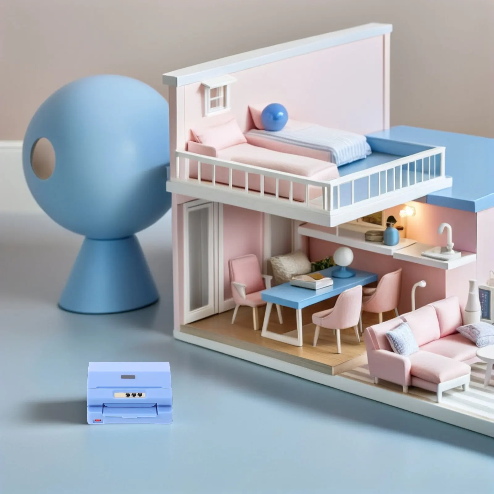 Миниатюрный принтер для кукольного домика: реалистичный 3D-дизайн для декора дома и офиса, компактное настольное устройство, творческая игрушка для детей
Миниатюрный принтер для кукольного домика: реалистичный 3D-дизайн для декора дома и офиса, компактное настольное устройство, творческая игрушка для детей