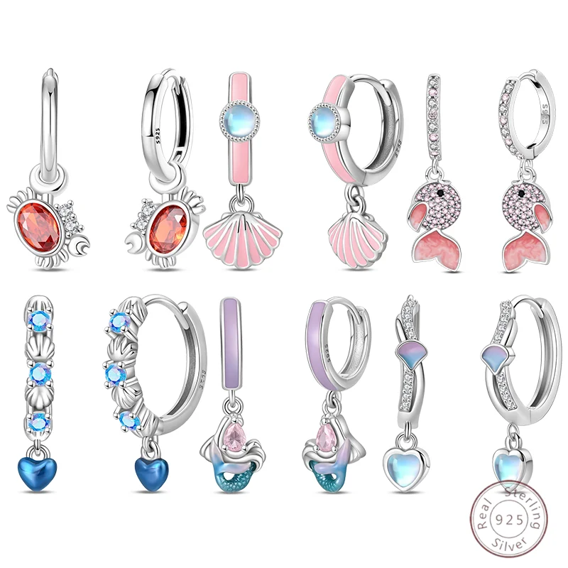 Лидер продаж, серьги из стерлингового серебра 925 пробы, висячие серьги в виде океанской ракушки, оригинальные женские вечерние ювелирные изделия, подарок
Лидер продаж, серьги из стерлингового серебра 925 пробы, висячие серьги в виде океанской ракушки, оригинальные женские вечерние ювелирные изделия, подарок