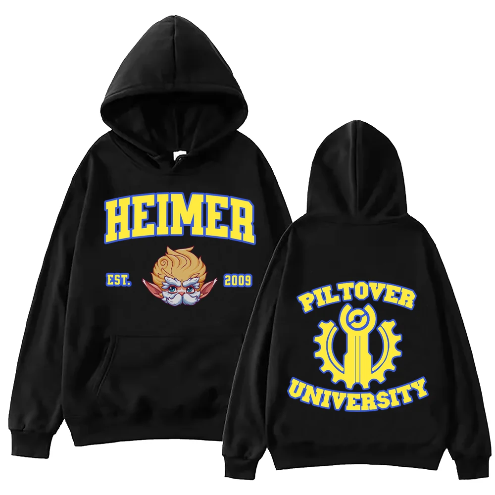 Hot Anime Arcane-Heimerdinger Hoodie Harajuku Hip Hop Pullover Tops Popular Music Sweatshirt Fans Gift
Hot Anime Arcane-Heimerdinger Hoodie Harajuku Hip Hop Pullover Tops Popular Music Sweatshirt Fans Gift