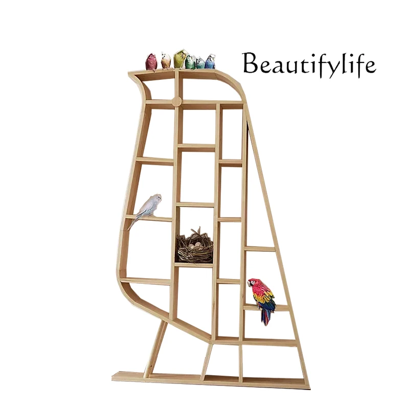 Bird-shaped creative bookcase storage rack, simple wall, solid wood floor-to-ceiling bookcase, Nordic log wine rack
Bird-shaped creative bookcase storage rack, simple wall, solid wood floor-to-ceiling bookcase, Nordic log wine rack