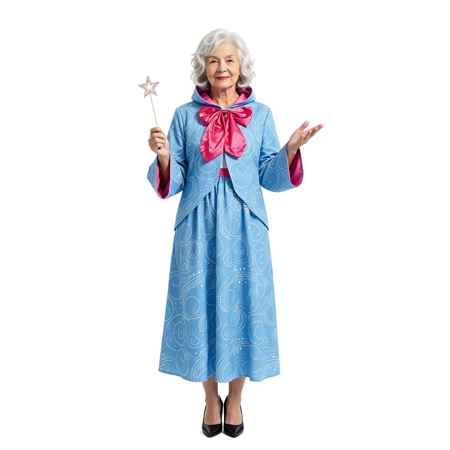 Adult Halloween Costume Set Fairy Godmother Fairy Tale Cinderella Performance Stage Outfit Traditional Chinese Ethnic Women's...
Adult Halloween Costume Set Fairy Godmother Fairy Tale Cinderella Performance Stage Outfit Traditional Chinese Ethnic Women's...