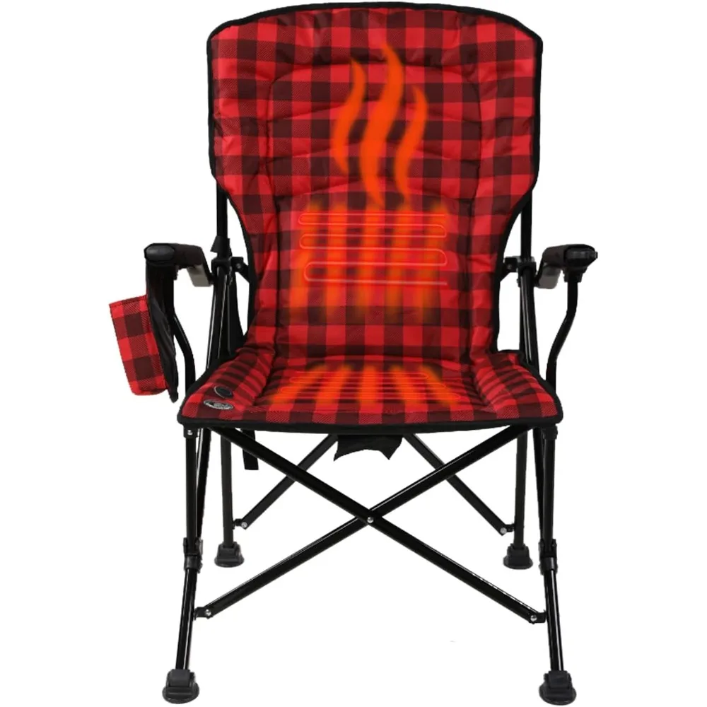 Switchback Heated Chair with Carry Bag, Luxury Heated Outdoor Chair for Camping, Glamping, Sports & Outdoors (Red/Black)
Switchback Heated Chair with Carry Bag, Luxury Heated Outdoor Chair for Camping, Glamping, Sports & Outdoors (Red/Black)