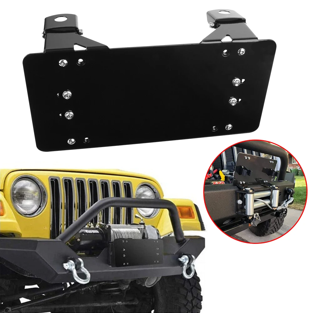 Anti-rust Corrosion Flip-Up Roller Fairlead Mounted Bracket Universal License Plate Holder Fit 10" Winch Roller Fairlead
Anti-rust Corrosion Flip-Up Roller Fairlead Mounted Bracket Universal License Plate Holder Fit 10" Winch Roller Fairlead