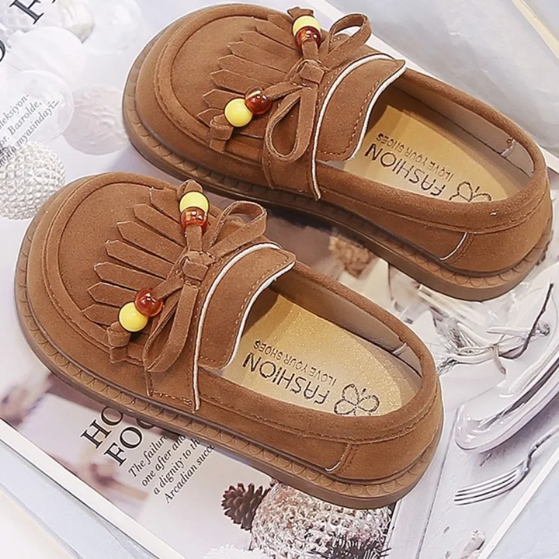 Retro Style Girl School Shoes Children's Flats Leather Shoes Tassel Non-slip Mary Jane Kids Fashion Causal Loafers Shoes
Retro Style Girl School Shoes Children's Flats Leather Shoes Tassel Non-slip Mary Jane Kids Fashion Causal Loafers Shoes