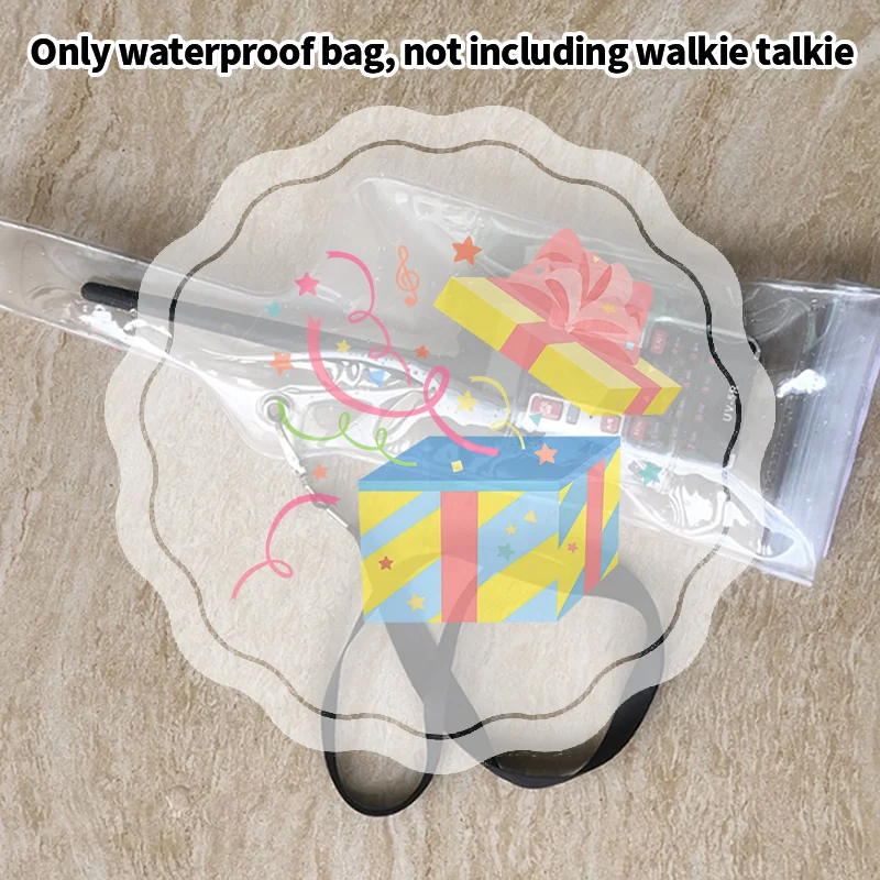 Портативный водонепроницаемый непромокаемый чехол для рации Baofeng, защитный чехол для двусторонней радиосвязи
Портативный водонепроницаемый непромокаемый чехол для рации Baofeng, защитный чехол для двусторонней радиосвязи