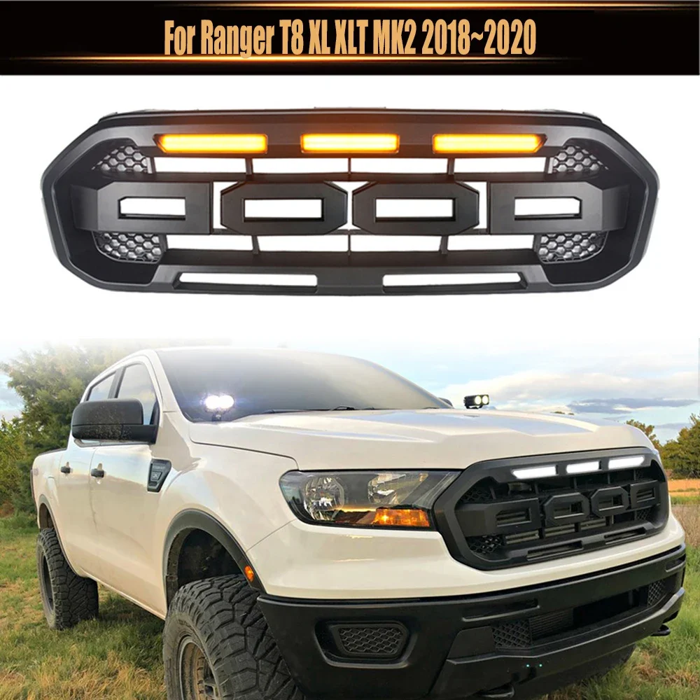 Для Ranger T8 XL XLT MK2 2018 ~ 2020 гоночная решетка автомобиля, накладка на передний бампер, модифицированная решетка переднего бампера Ranger
Для Ranger T8 XL XLT MK2 2018 ~ 2020 гоночная решетка автомобиля, накладка на передний бампер, модифицированная решетка переднего бампера Ranger