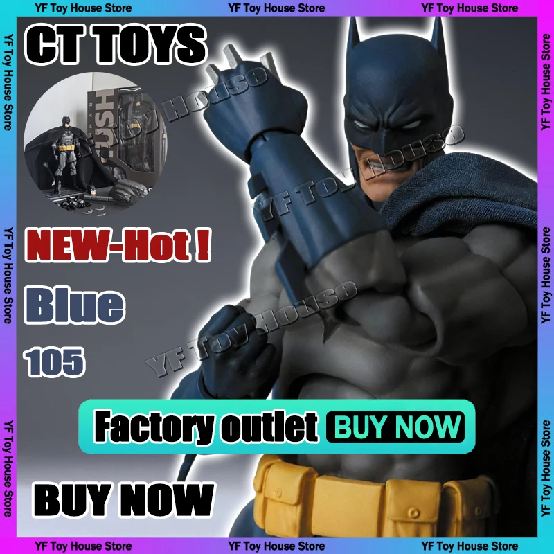 Горячее предложение CT Toys, синяя версия, Бэтмен Хун Mafex 105, черная версия, Dc Bat Man, аниме, фигурка, модель, статуя, подарочные игрушки
Горячее предложение CT Toys, синяя версия, Бэтмен Хун Mafex 105, черная версия, Dc Bat Man, аниме, фигурка, модель, статуя, подарочные игрушки