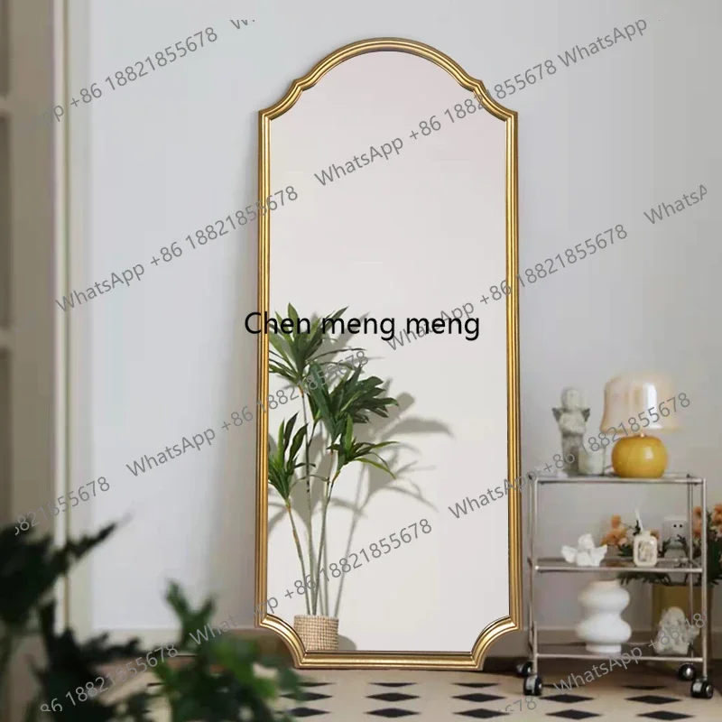 Light luxury full-body full-length mirror household floor-to-ceiling wall-mounted mirror bedroom makeup stereoscopic mirror
Light luxury full-body full-length mirror household floor-to-ceiling wall-mounted mirror bedroom makeup stereoscopic mirror