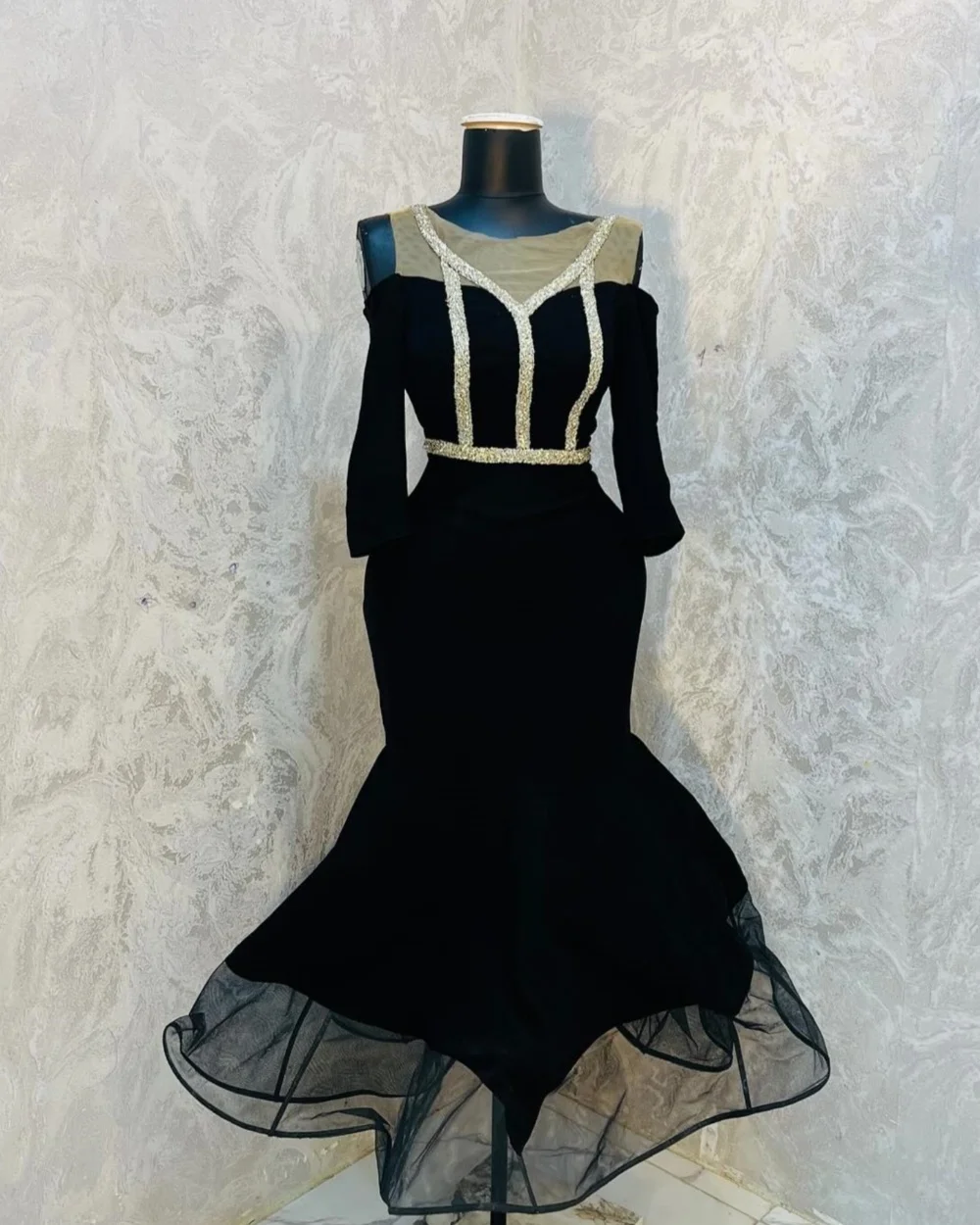 Customized Jersey Sequined O-Neck Mermaid Long Dresses Bespoke Occasion Classic Elegant High Quality Evening
Customized Jersey Sequined O-Neck Mermaid Long Dresses Bespoke Occasion Classic Elegant High Quality Evening