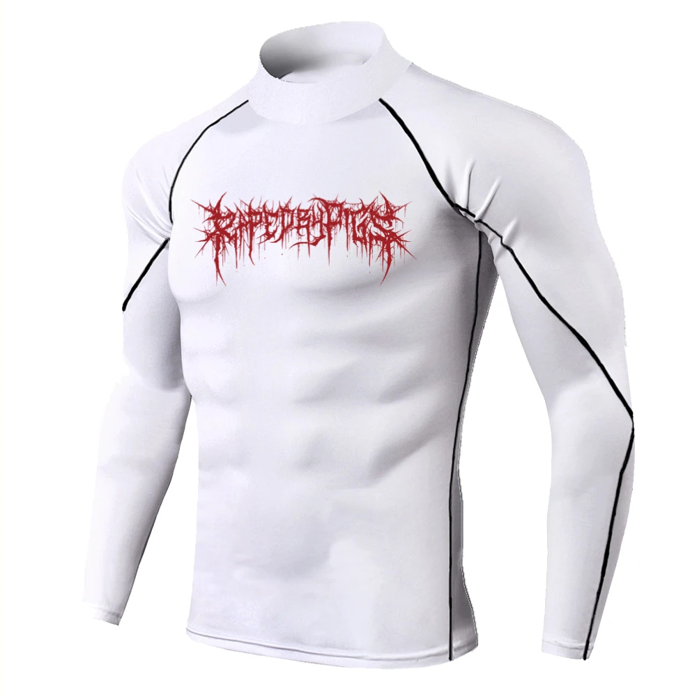 Outdoor Running Training Tight Quick-drying T-shirt for Men's Elastic Turtleneck Compressed Sports Long-sleeved Thin Fitness Top
Outdoor Running Training Tight Quick-drying T-shirt for Men's Elastic Turtleneck Compressed Sports Long-sleeved Thin Fitness Top