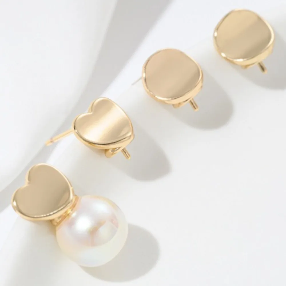 Медный 14-каратный золотой цвет, яркий изогнутый диск, держатель для бусин, серьги-гвоздики, сделай сам, серьги ручной работы с липким жемчугом, материал сережек ручной работы
Медный 14-каратный золотой цвет, яркий изогнутый диск, держатель для бусин, серьги-гвоздики, сделай сам, серьги ручной работы с липким жемчугом, материал сережек ручной работы