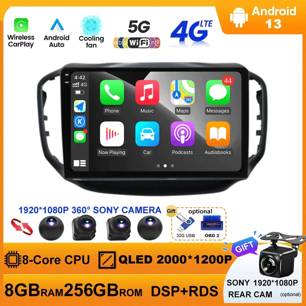 Android 13 Car Radio For Chery Tiggo 5 2014 - 2018 Multimedia Video Player Stereo GPS Navigation 5G WIFI Wireless Carplay Auto
Android 13 Car Radio For Chery Tiggo 5 2014 - 2018 Multimedia Video Player Stereo GPS Navigation 5G WIFI Wireless Carplay Auto